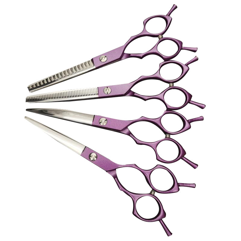 CHOMEY 6.5" Four Piece Dog Grooming Scissors Set