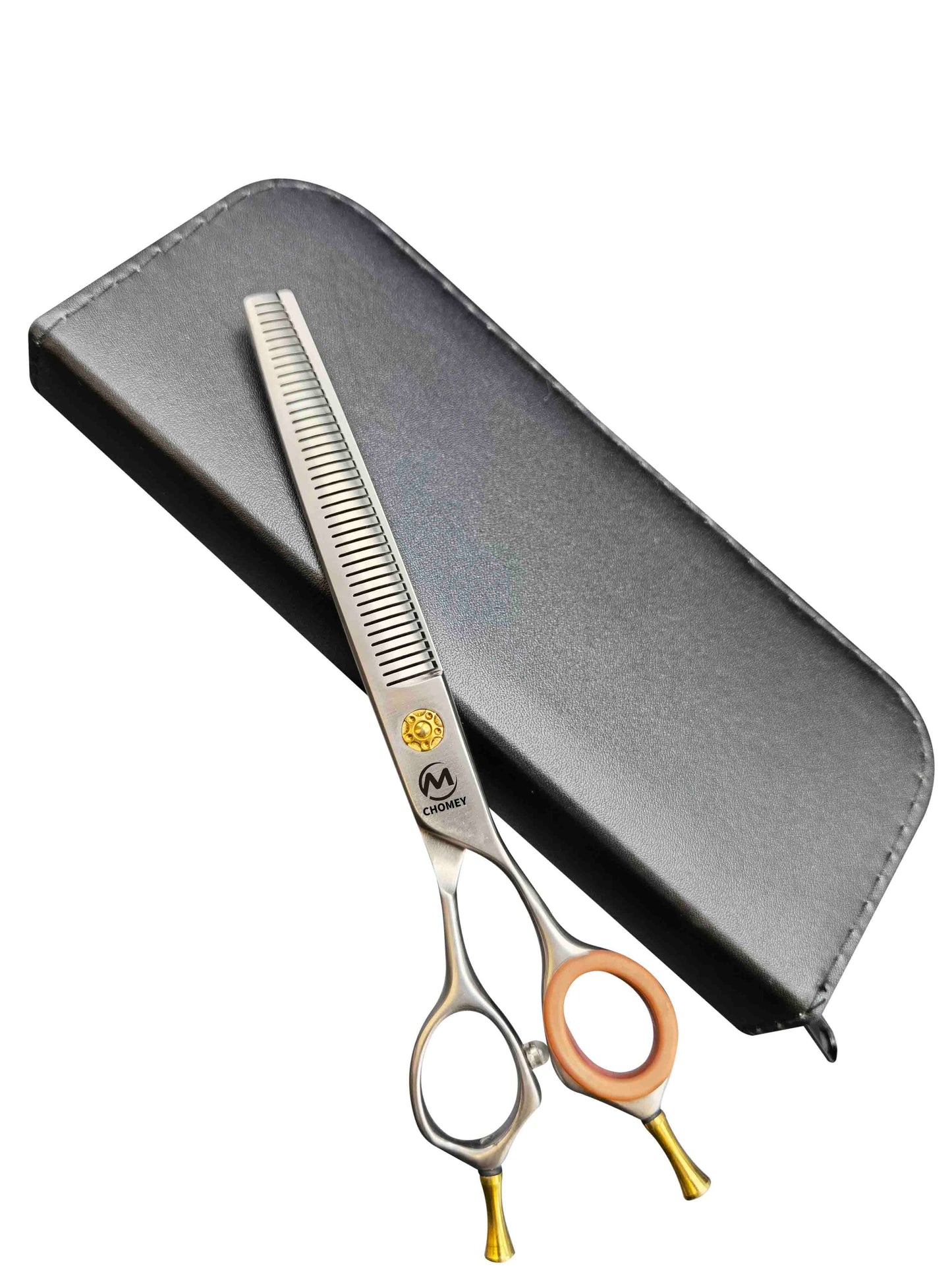 CHOMEY 7" 41 Teeth Straight Piano Teeth Dog Grooming Scissors (FLUFFER)