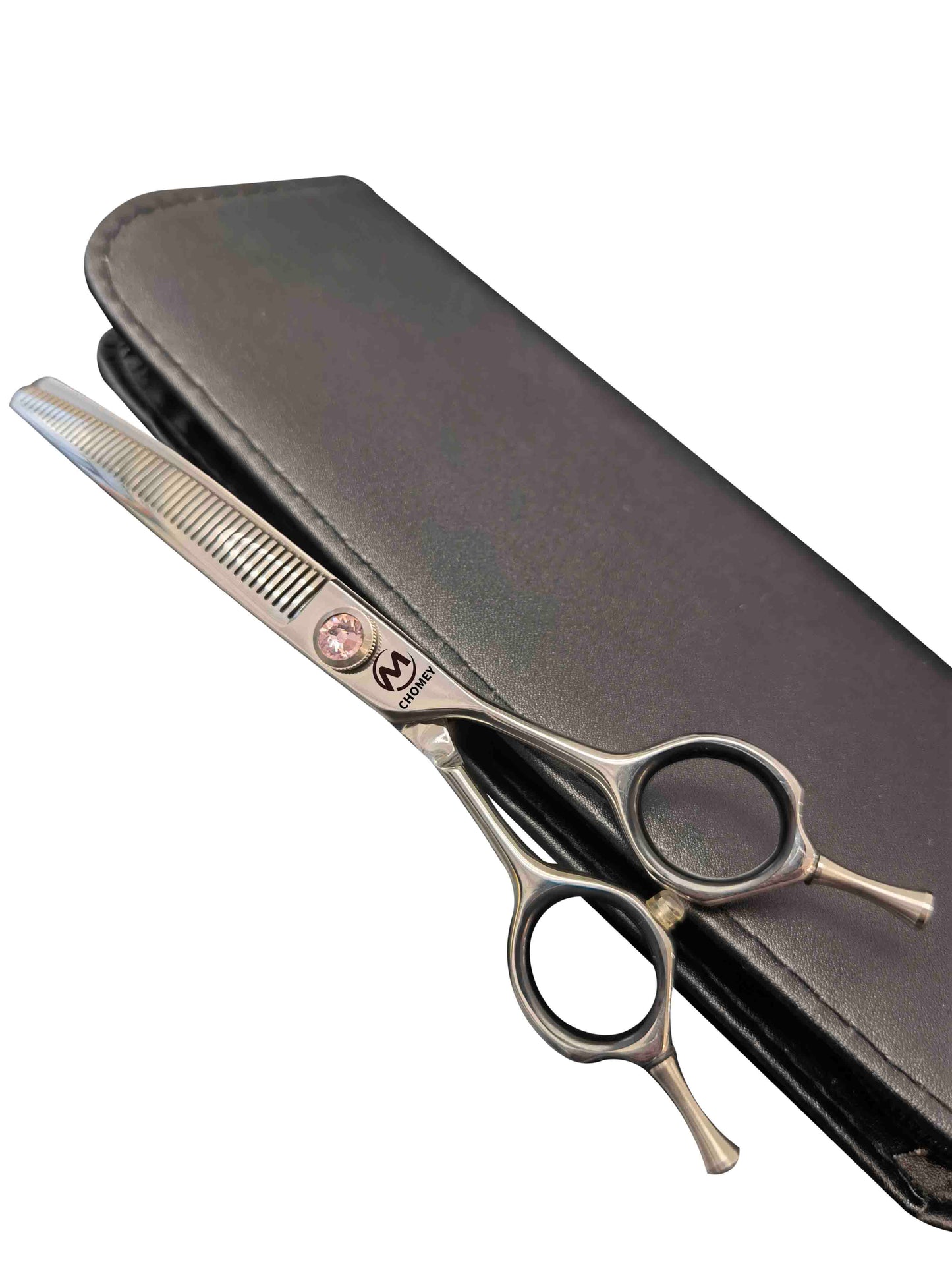 CHOMEY 6.5” 45 Teeth Curved Dog Grooming Thinning Scissors