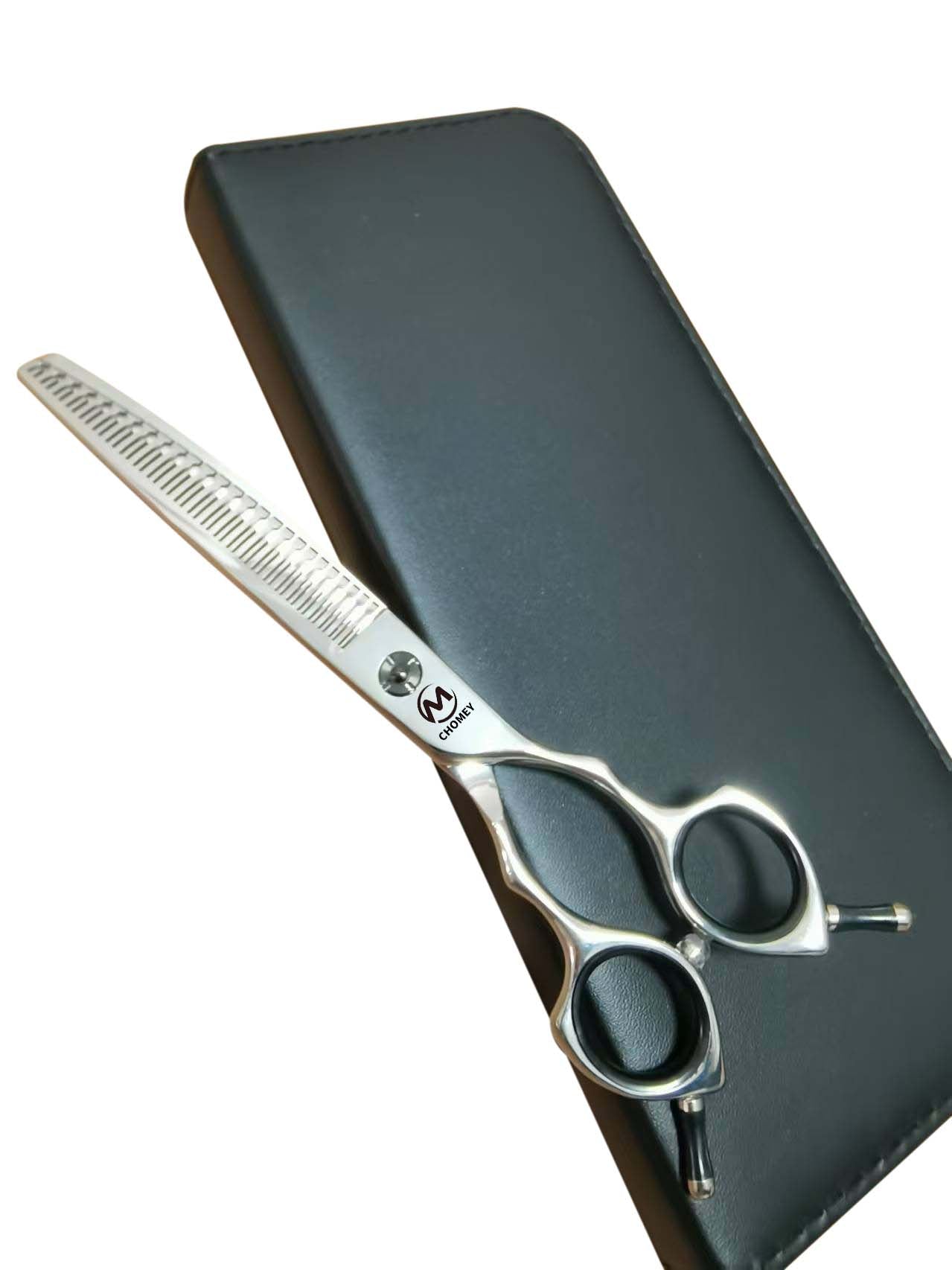 CHOMEY 7.5” 26 Teeth GAME CHANGER Curved Dog Grooming Chunker Scissors