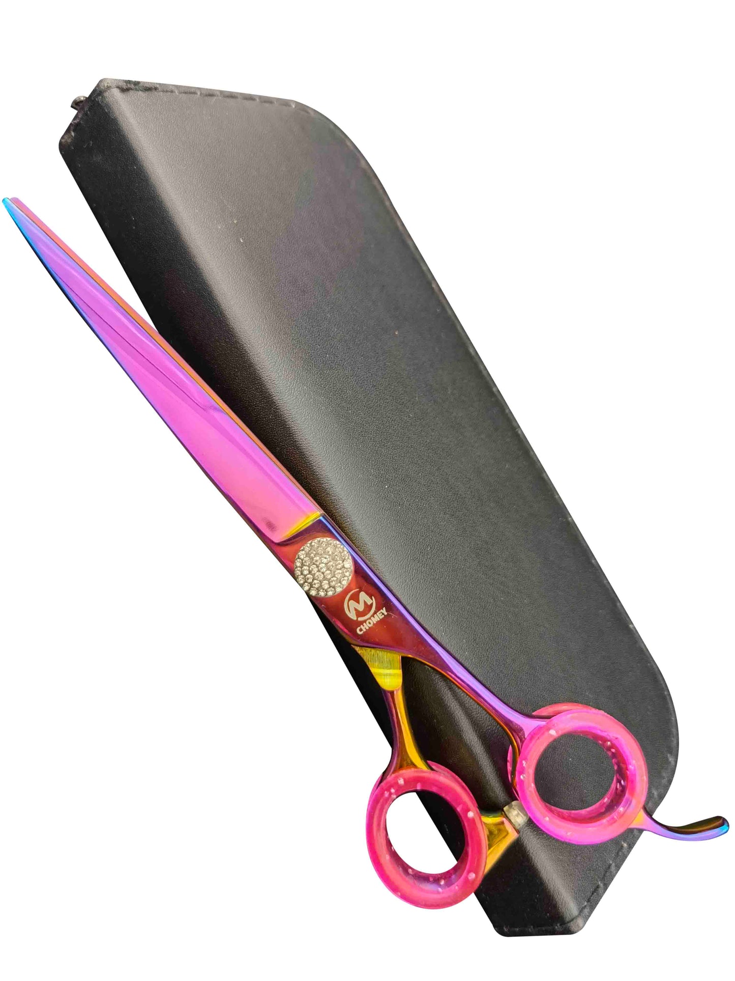 CHOMEY 7.5"Rainbow Straight Dog Grooming Scissors