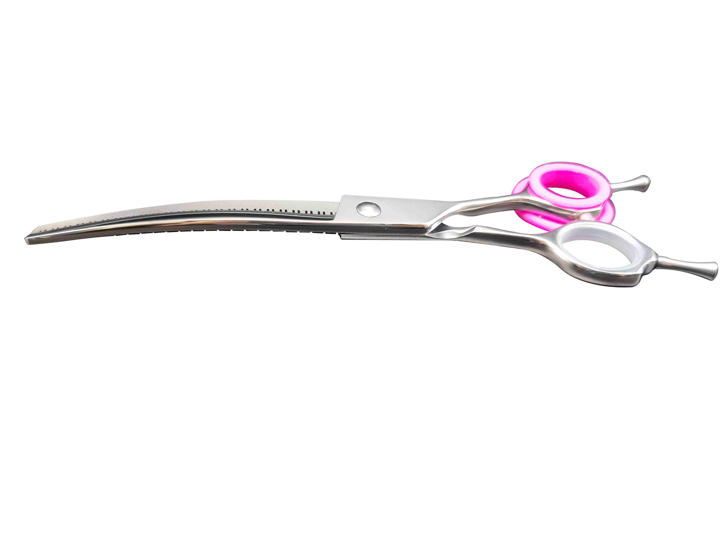CHOMEY 7" 24 Teeth Curved Dog Grooming Chunker Scissors (GAME CHANGER)